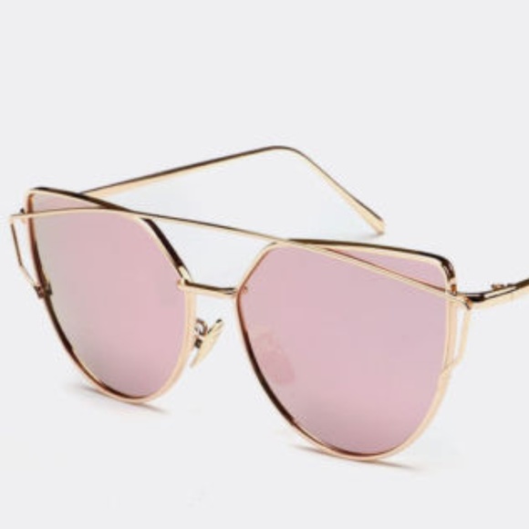SUNNIES ROSE GOLD SUNGLASSES - Picture 3 of 4